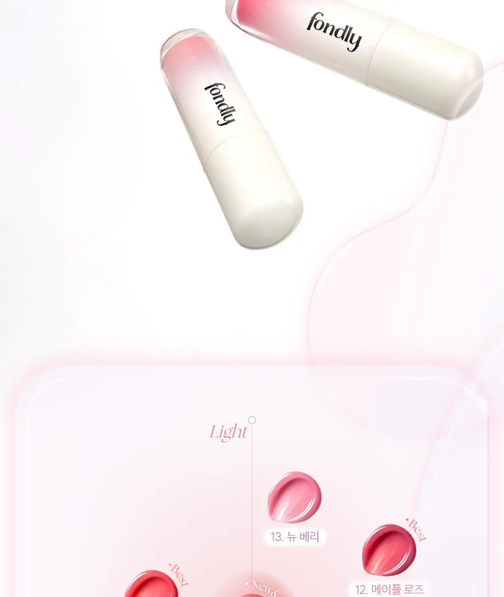 [NEW] 폰들리 글로우 젤 틴트 3.5ml 4종 상세페이지 14